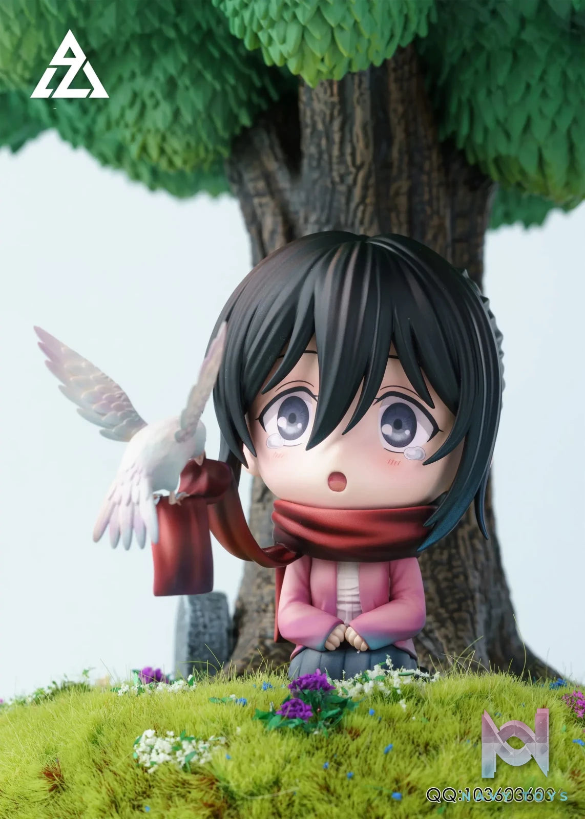 AZ Studio – Chibi Figure Mikasa Under the Tree Attack on Titan