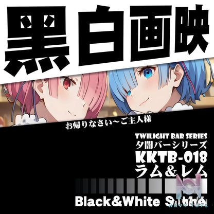 B&W Studio – Re:ZERO – Starting Life Dusk Tavern Series Series 3D Decorative Painting 018 Ram & Rem