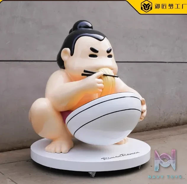 Royal Craftsman Studio – Large Sumo Wrestler Cartoon Model Large Scale Sculpture
