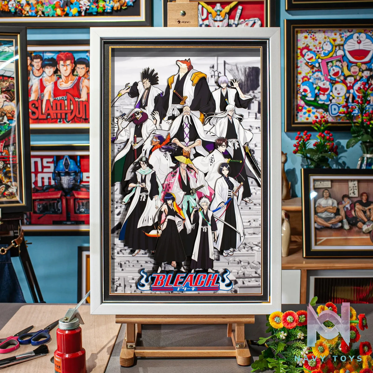 Yu Zhi Jiang Studio – Bleach Multiple Characters Series #2 3D Decorative Painting Bleach