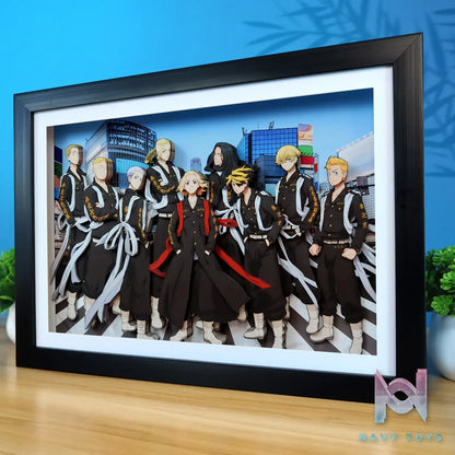 KALA HOME Studio – Tokyo Revengers Multiple Characters #02 3Decorative Painting