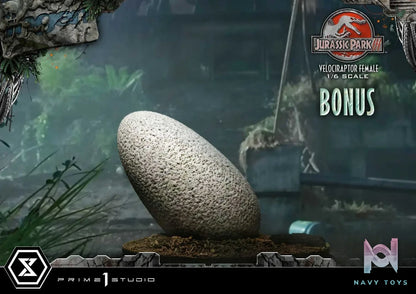 Prime 1 Studio – Legacy Museum Collection Jurassic Park III (Film) Velociraptor Female LMCJP-11 LMCJP-11S (Licensed)