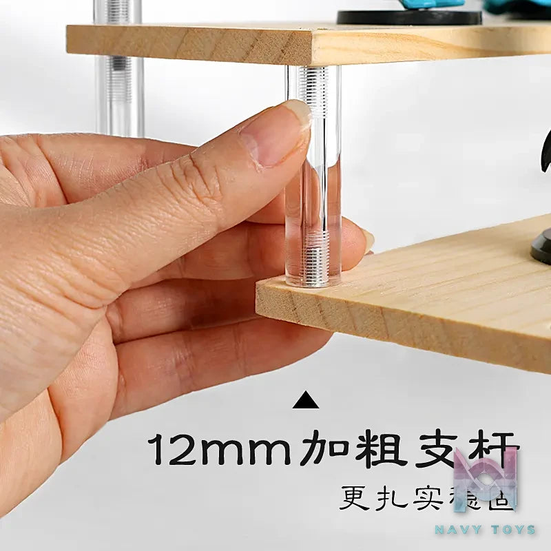 Showcase Factory – Acrylic Stair Display Stand for Nendoroids Blind Boxes Mini Figures