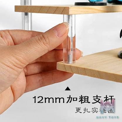 Showcase Factory – Acrylic Stair Display Stand for Nendoroids Blind Boxes Mini Figures