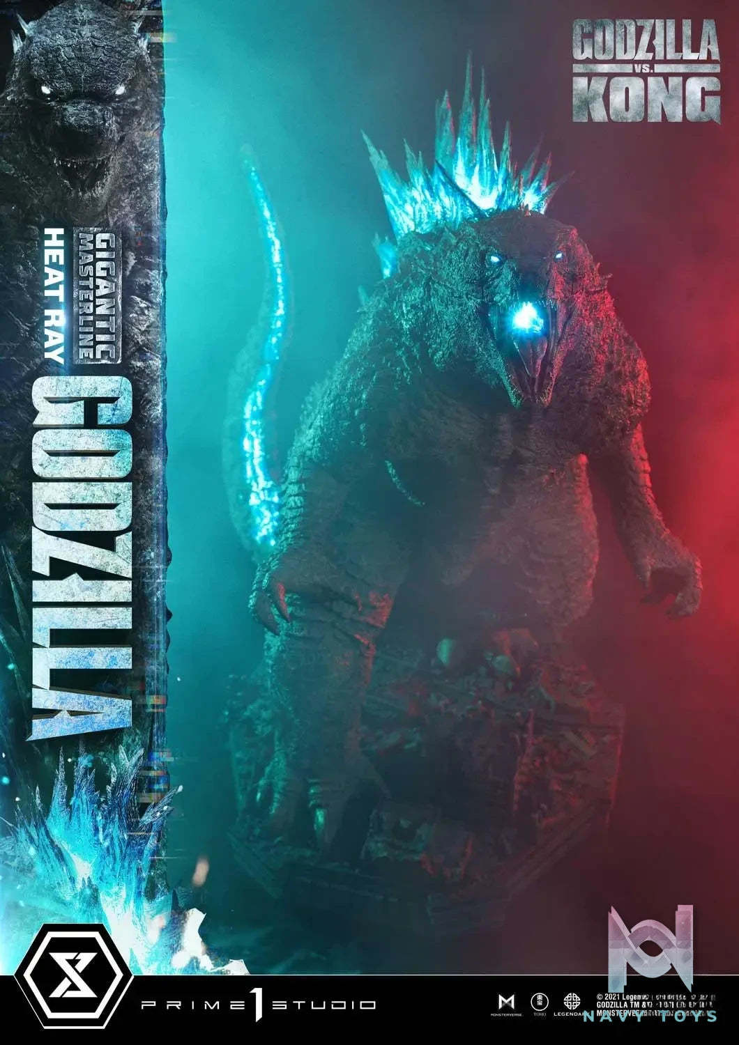 Prime 1 Studio – Gigantic Masterline Godzilla vs Kong Heat Ray Godzilla GMGVK-02 (Licensed)