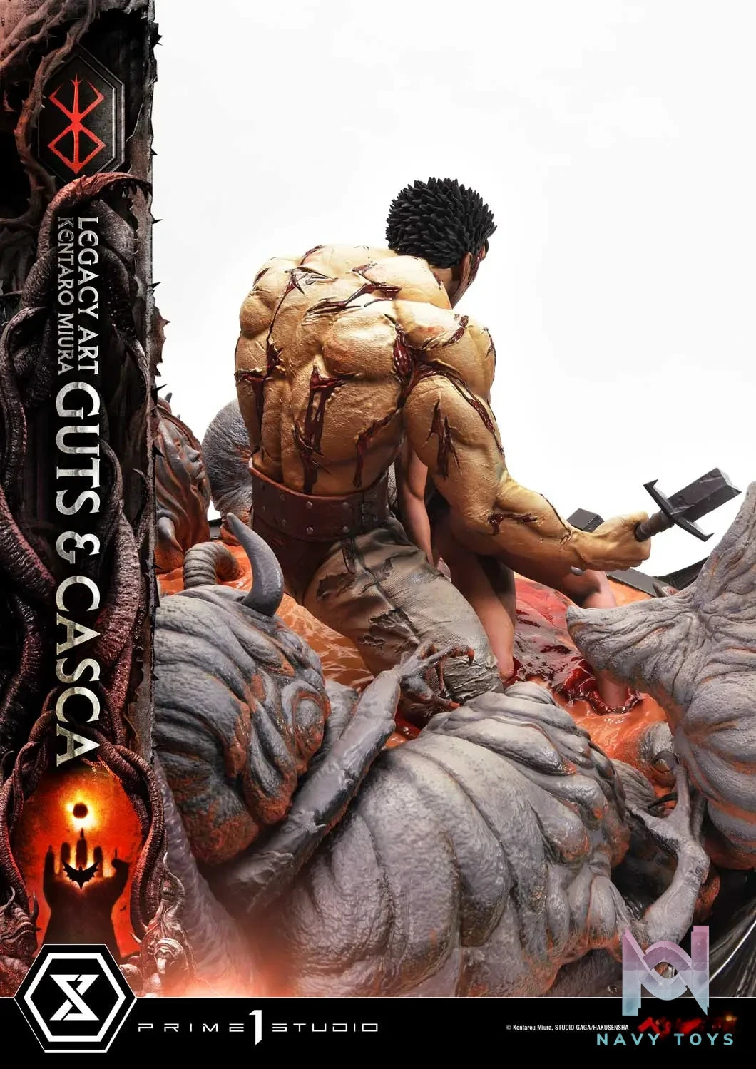 Prime 1 Studio – Legacy Art “Kentaro Miura” Berserk Guts & Casca LABR-03 LABR-03S