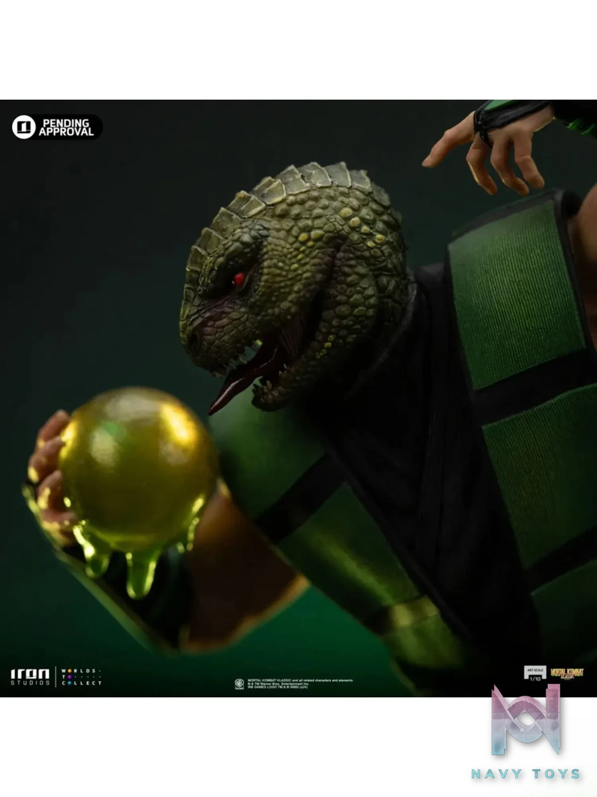 Iron Studio – Mortal Kombat Art Scale 1/10 Statue Reptile (Licensed)