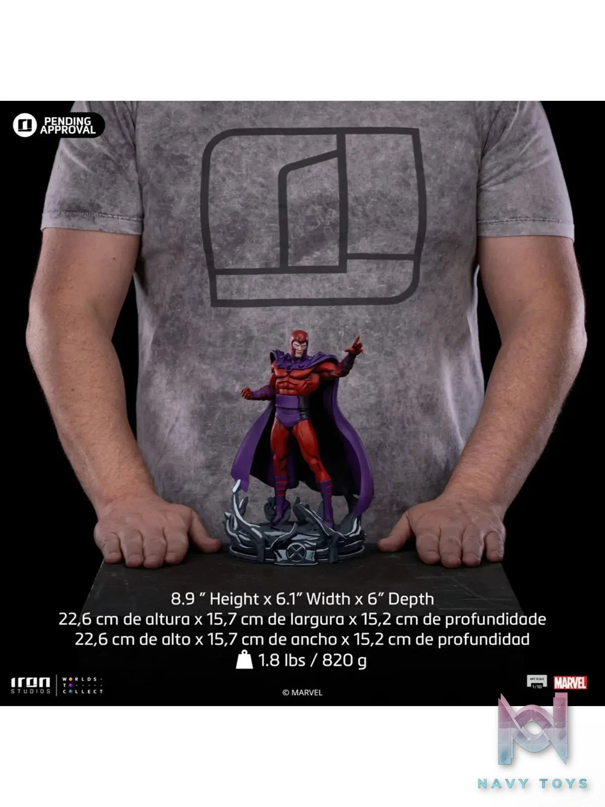 Iron Studio – X-Men 97 Statue Magneto MARCAS115924-10 (Licensed)