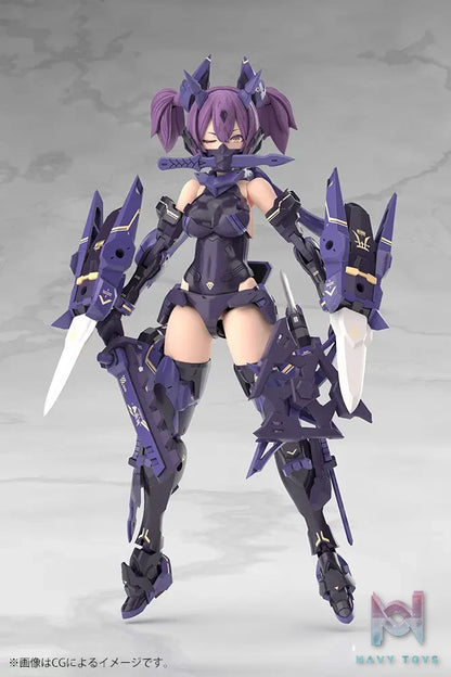 Kotobukiya – Megami Device ASRA NINJA KANAME SHADOW EDITION FULL PACKAGE 1/1 Plastic Model (Licensed)