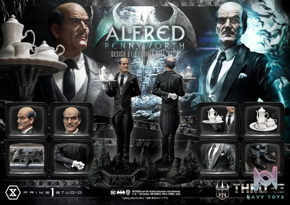 Prime 1 Studio – Throne Legacy Batman (Comics) Alfred Pennyworth TLCDC-02 TLCDC-02S (Licensed)
