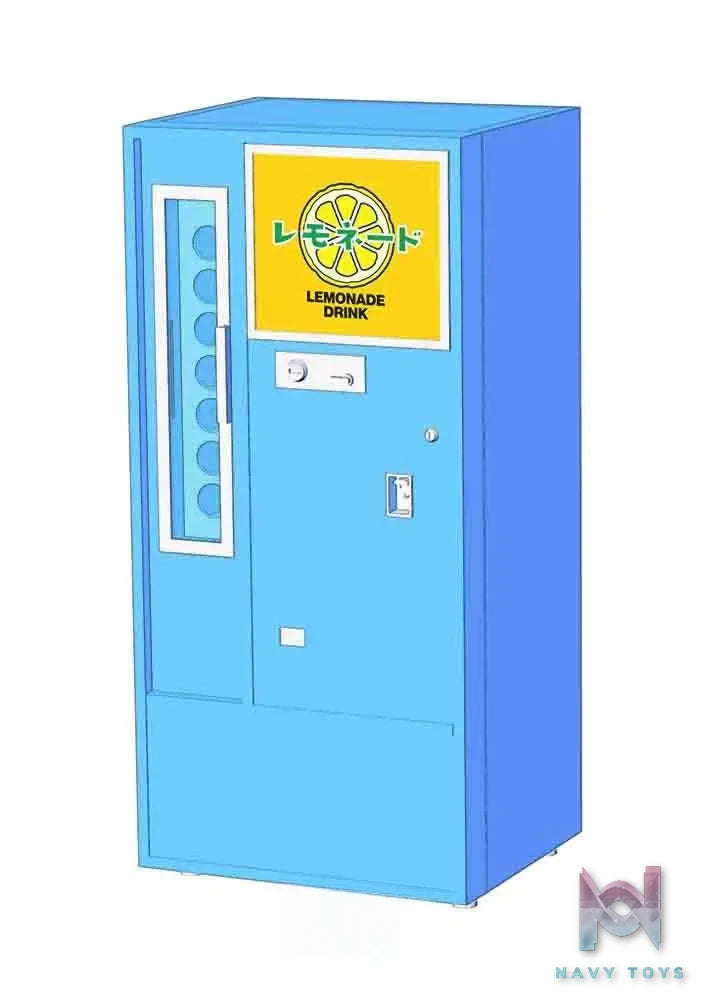 Hasegawa – 1/12 Retro Vending Machine Bottled Juice Plastic Model (Licensed)