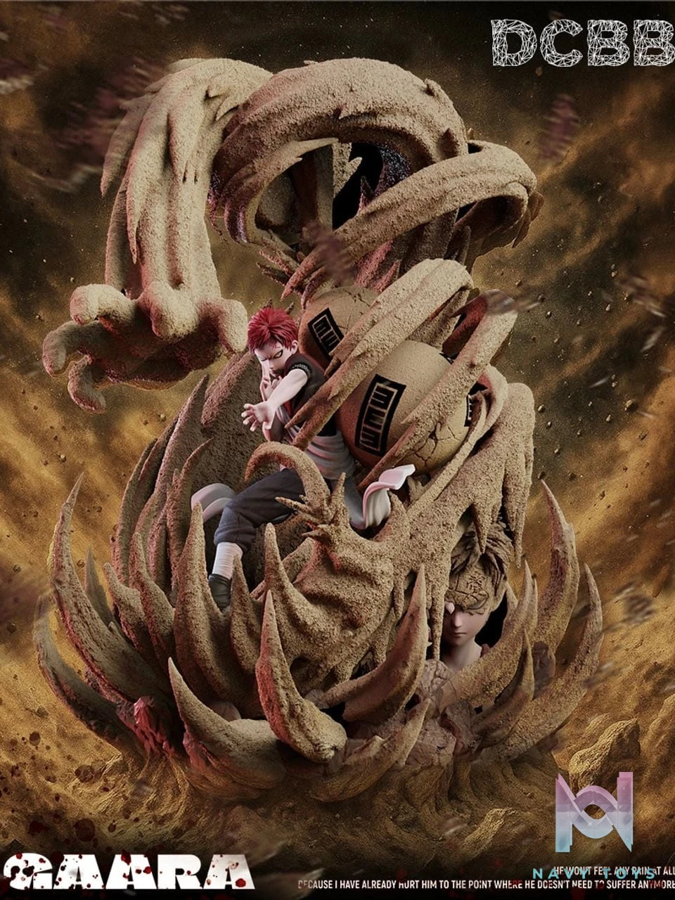 Gaara - Naruto - DCBB Studio resin statue DCBB Studio anime figure