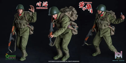 QORANGE QOTOYS – QORANGE QOTOYS 1/6 The Anti-Vietnam Youth Set NO.QOM-1061A/B (Licensed)