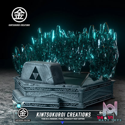 KINTSUKUROI CREATIONS Studio – The Legend of Zelda YOUNG LINK PULLING MASTER SWORD