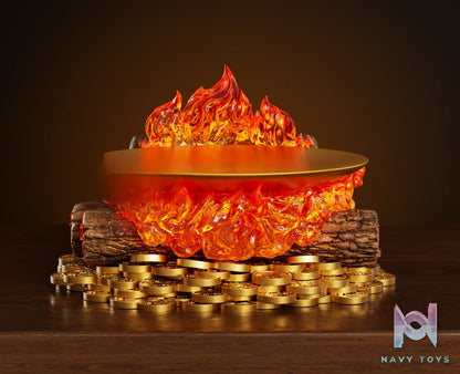 WAWA Studio – Lucky Series Lucky Calcifer Tray Howl’s Moving Castle