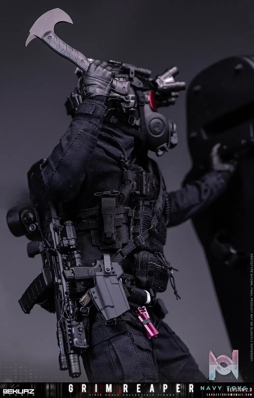 EKUAZ STUDIO – 1/6 GRIM REAPER 2.0 Elite guard EKS015 EKS015S (Licensed)
