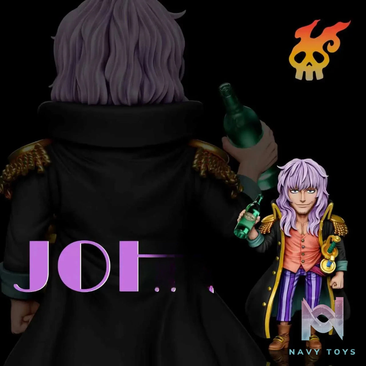 A+ Studio – Rocks Pirates #08 Captain John One Piece