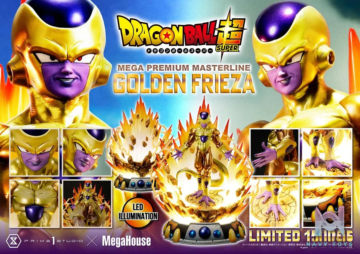 Prime 1 Studio – Mega Premium Masterline DRAGON BALL SUPER Golden Frieza MPMDBS-04 (Licensed)