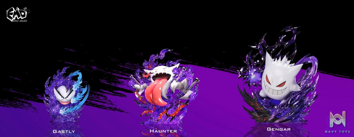Emo Studio – Pokémon #1 Gastly & Haunter & Gengar