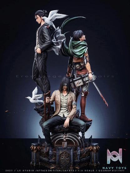 Life Of Eren Jeager - Attack On Titan - LC Studio resin statue lc Studio anime figure