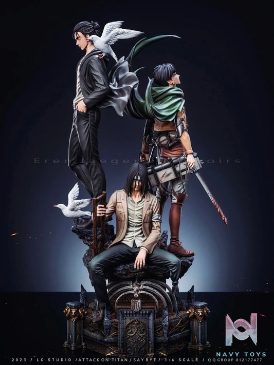 Life Of Eren Jeager - Attack On Titan - LC Studio resin statue lc Studio anime figure