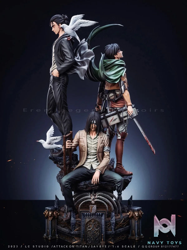 Life Of Eren Jeager - Attack On Titan - LC Studio resin statue lc Studio anime figure