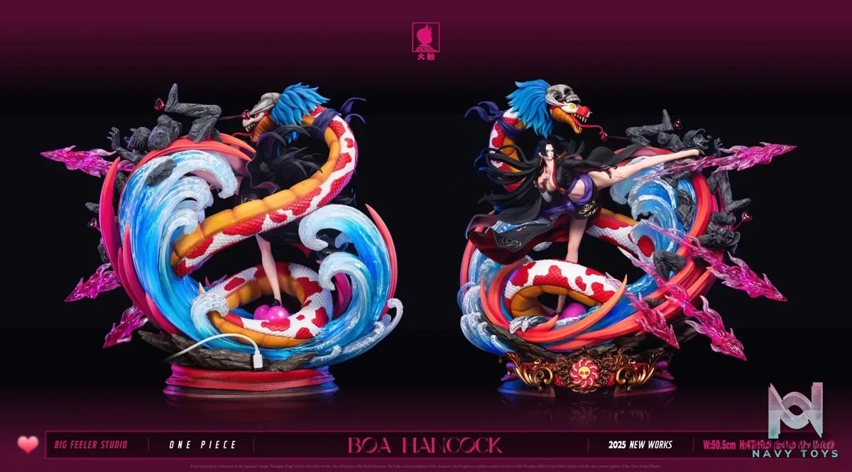Big Feeler Studio - One Piece Series 2nd Movie Version Boa Hancock resin statue Navy Toys anime figure