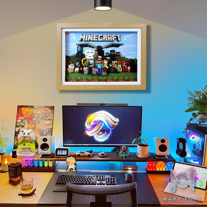 KALA HOME Studio – Minecraft Multiple Characters 3D Decorative Painting Minecraft