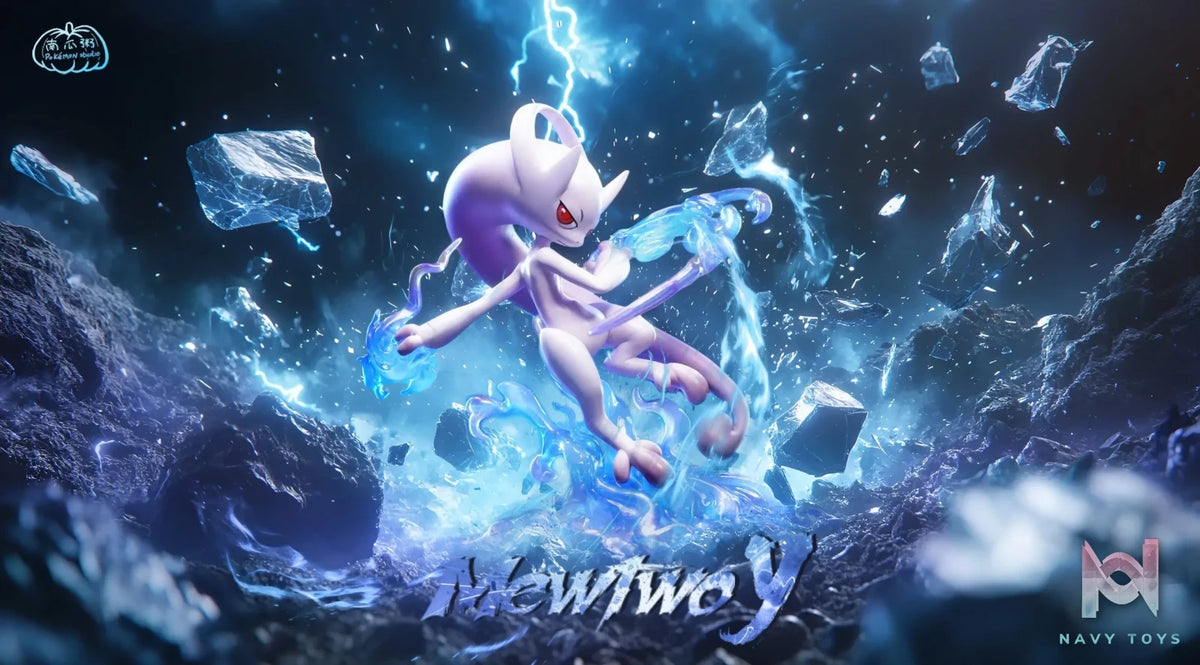 Nan Gua Zhou Studio – Pokémon Mega Y Mewtwo