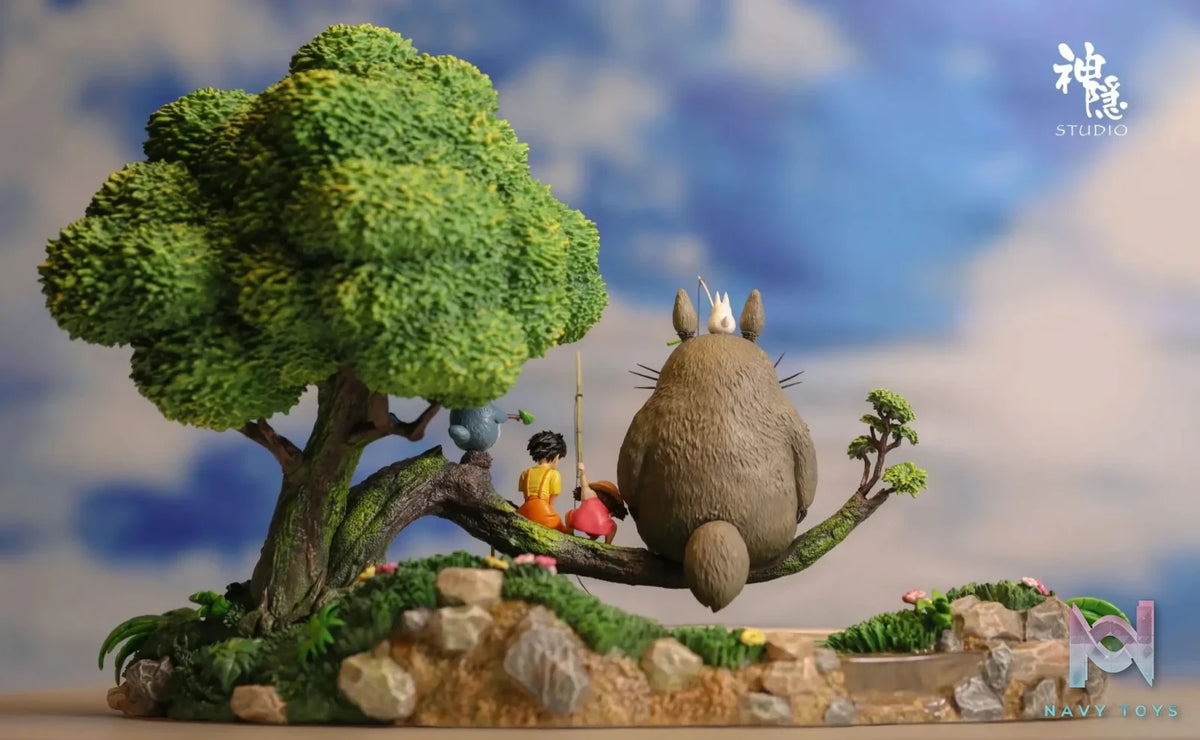 Shen Yin Studio - My Neighbor Totoro The cozy moments of midsummer resin statue Navy Toys anime figure