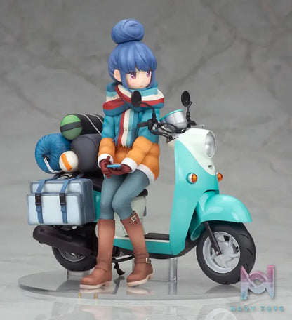 Alter – Yuru Camp Rin Shima with Scooter 1/10 Complete Figure (Licensed)