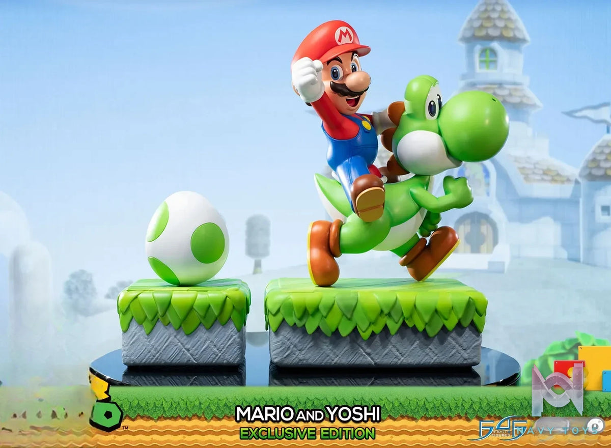 First 4 Figures – Super Mario – Mario and Yoshi SMMAYST SMMAYEX (Licensed)