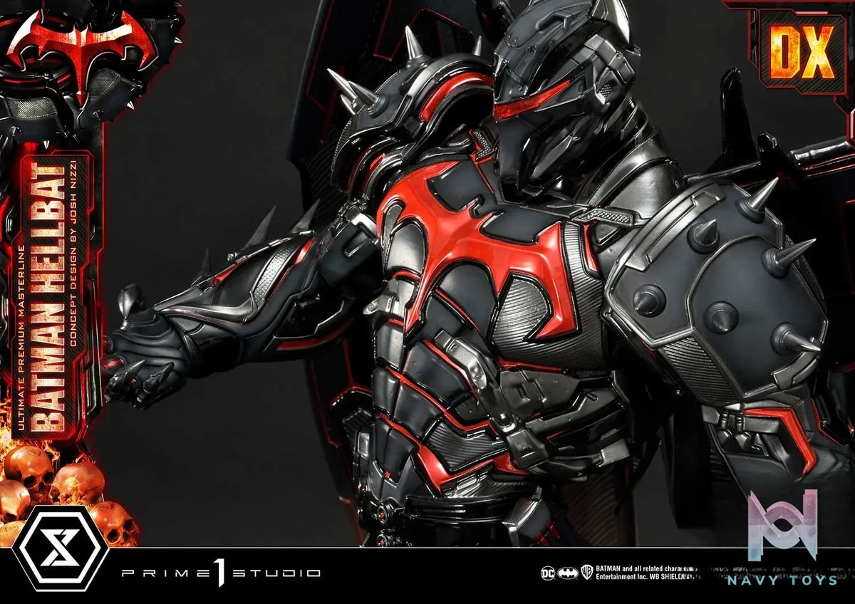 Prime 1 Studio – Ultimate Premium Masterline Batman (Comics) Batman Hellbat Concept Design by Josh Nizzi UPMDC-06 UPMDC-06DX UPMDC-06DXS (Licensed)