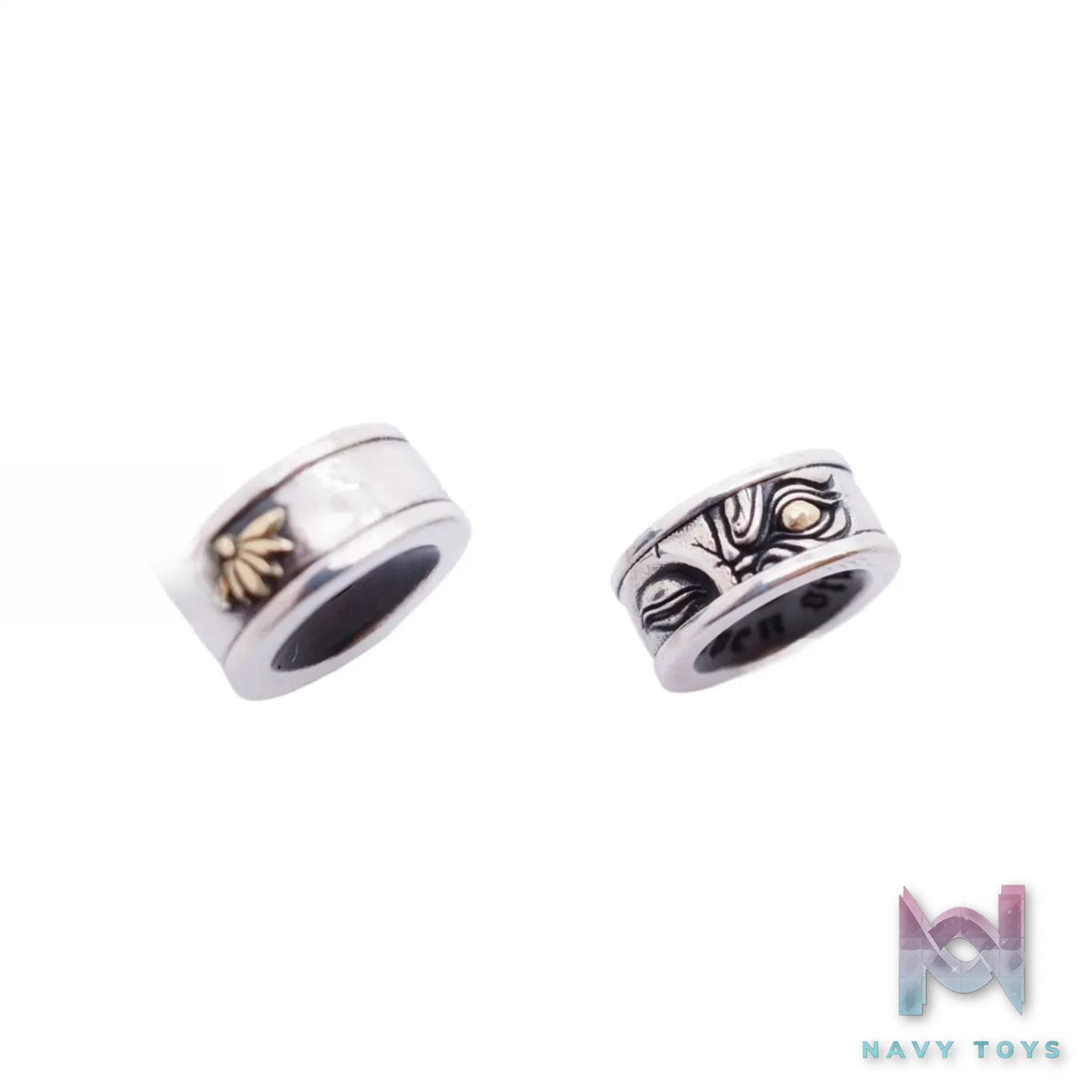 Raven Studio (silver jewelry) – Original Exclusive “Rebirth” Buddha Eye Spacer Bead Original