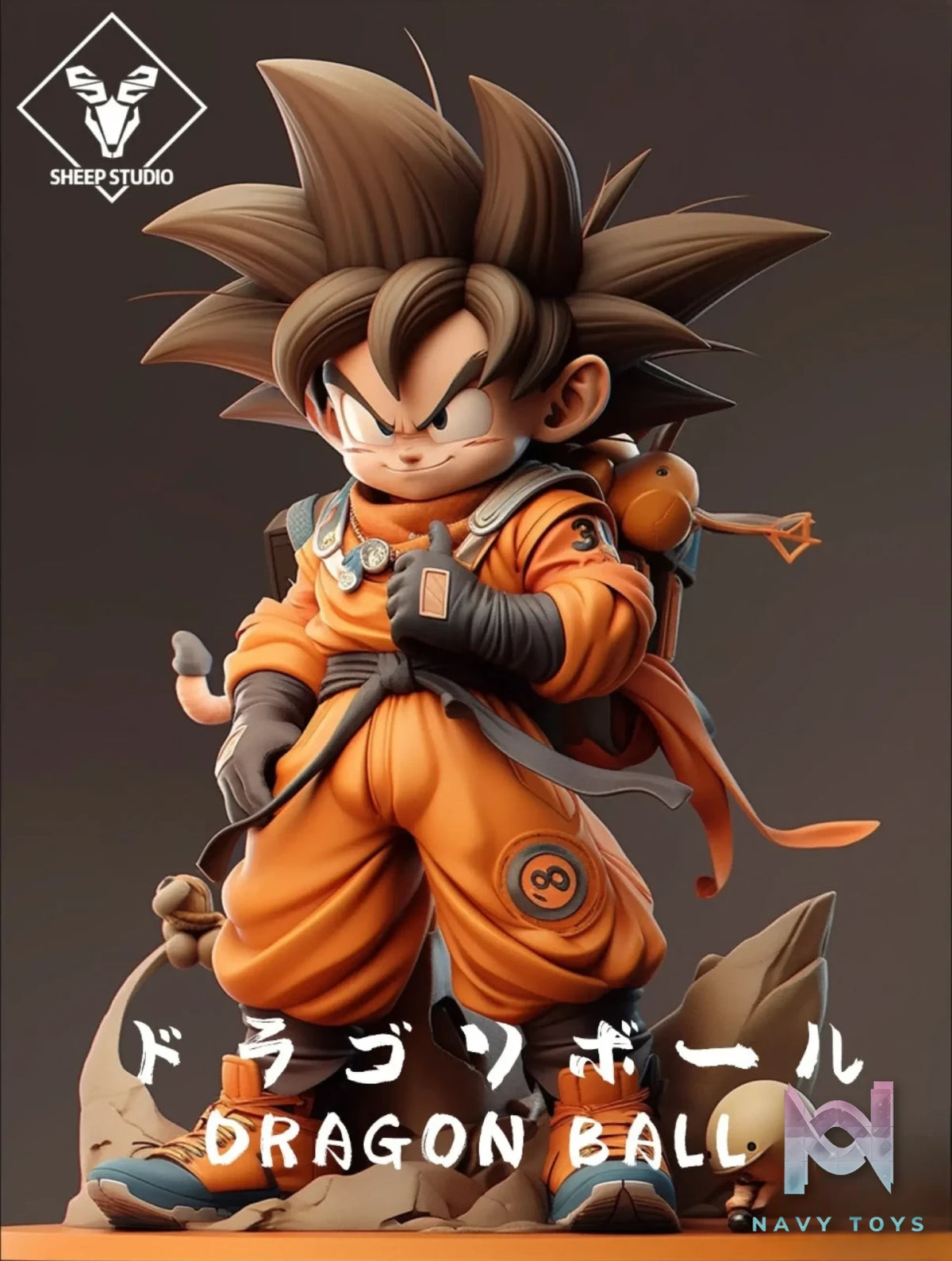 Sheep Studio – Dragon Ball Q version Goku