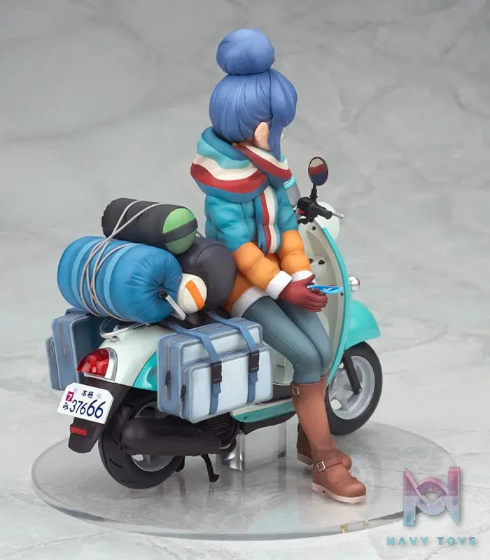 Alter – Yuru Camp Rin Shima with Scooter 1/10 Complete Figure (Licensed)