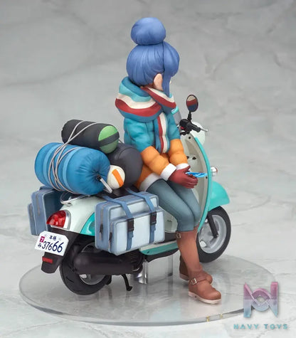 Alter – Yuru Camp Rin Shima with Scooter 1/10 Complete Figure (Licensed)