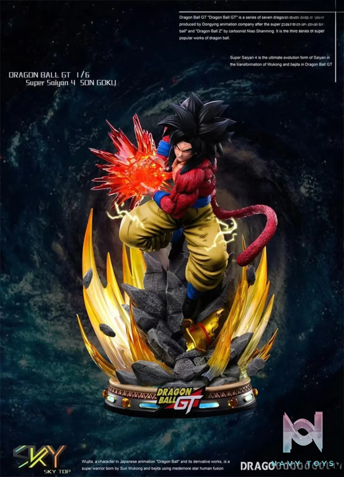 Sky Top Studio – Dragon Ball Super Saiyan 4 Son Goku