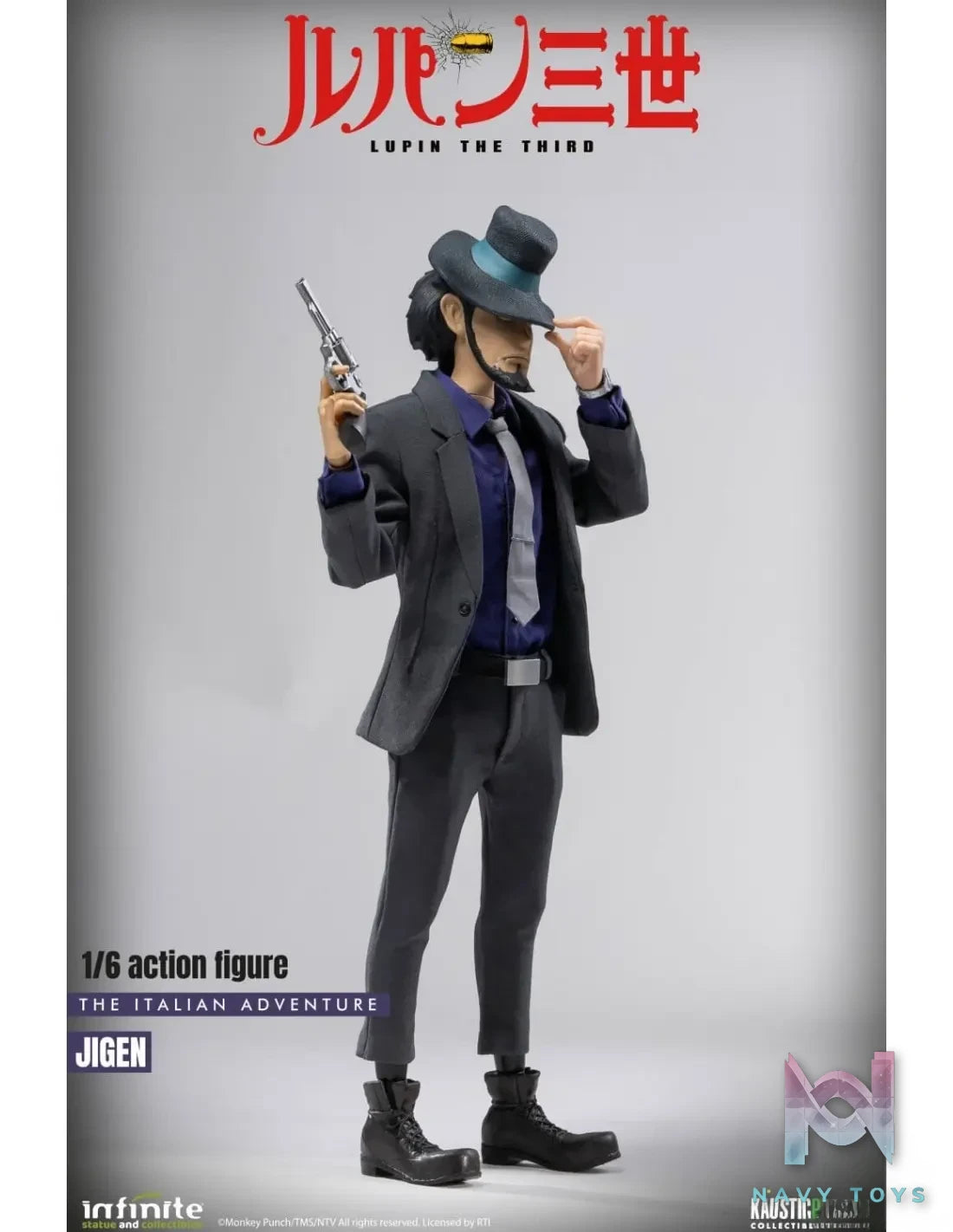 Infinite Statue – Lupin The 3rd The Italian Adventure 1/6 Action Figure Daisuke Jigen (Licensed)