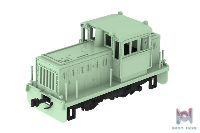 PLUM – Small Locomotive (L Type Orange & Convex Type Green) 1/80 Plastic Model (Licensed)