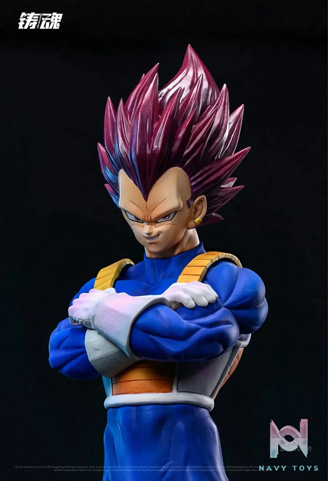 Sculpting Soul Studio - Super Warriors of Universe 7 (Goku, Vegeta, Gohan, Piccolo, Broly) resin statue Navy Toys anime figure