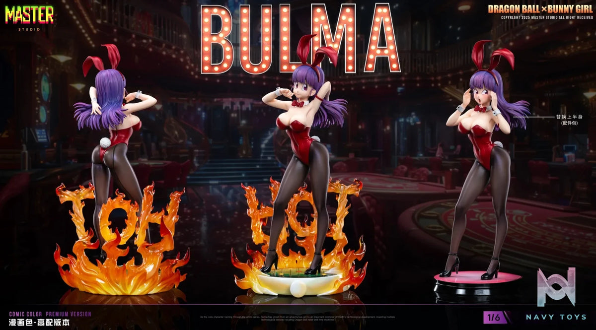 Master Studio – Fire Mountain Arc Bunny Girl Bulma Dragon Ball