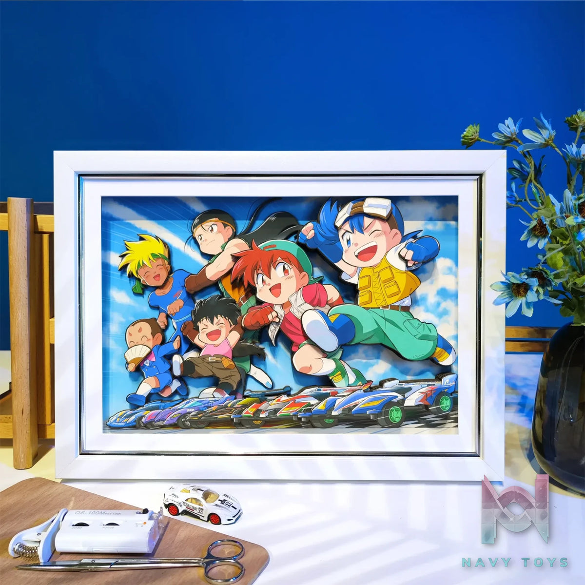 Yu Zhi Jiang Studio – Multiple Characters Series #2 3D Decorative Painting Bakusou Kyoudai Let’s & Go!!