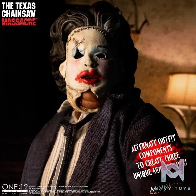 Mezco Studio -The Texas Chainsaw Massacre (1974) Leatherface Deluxe Edition (Licensed)