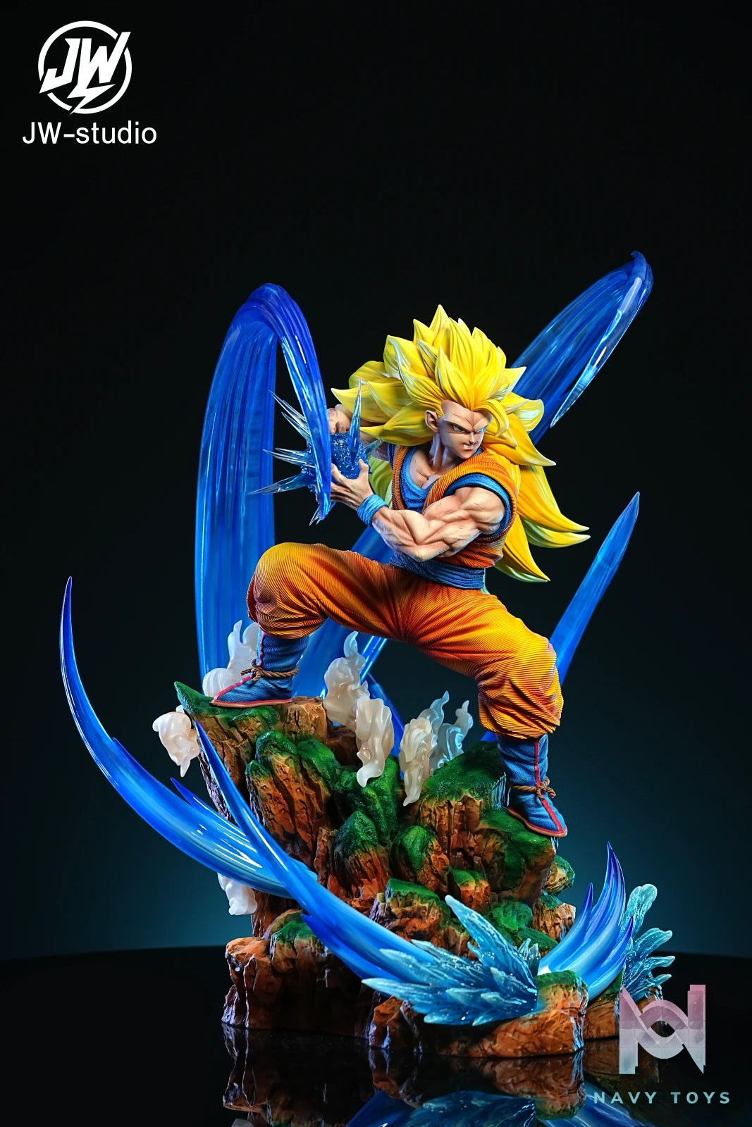 JW Studio – Goku Super Saiyan 3 Kamehameha Dragon Ball