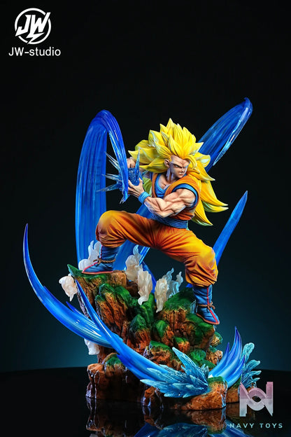 JW Studio – Goku Super Saiyan 3 Kamehameha Dragon Ball