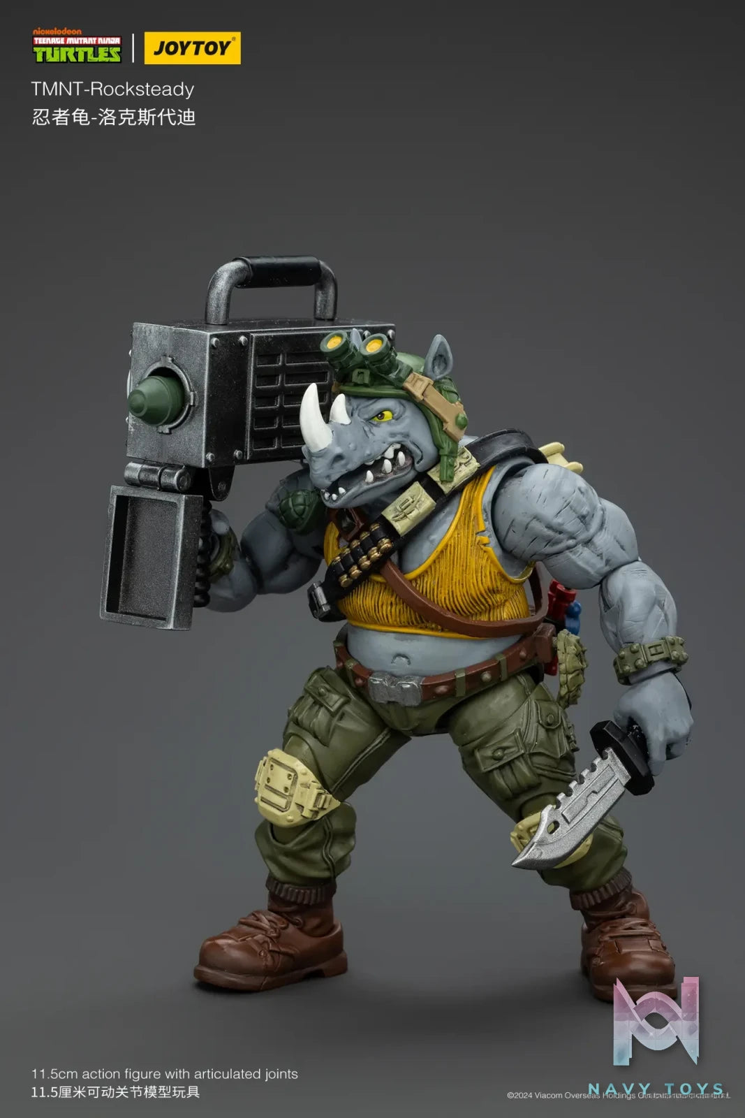 JOYTOY Studio – TMNT Beebop Rocksteady JT8476 JT8469 (Licensed)