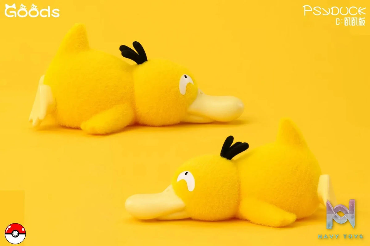 GOODS Studio – Pokémon Plush Series Psyduck Collectible Figure & Trendy Decor