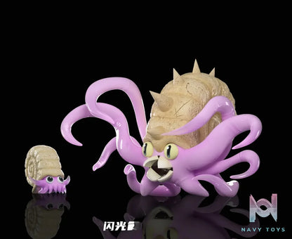 Wonder Studio – Omanyte Evolution Group Pokémon