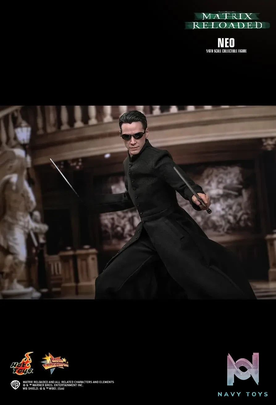 Hottoys – The Matrix Reloaded Neo 1/6th scale Collectible Figure MMS868 (Licensed)